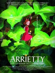 Arrietty on French movie poster