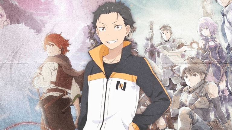 Subaru Natsuki and characters from ReZero
