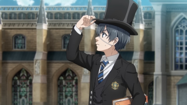 Ciel in Weston College uniform