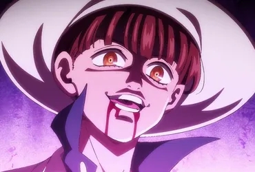 Antagonist with sinister smile