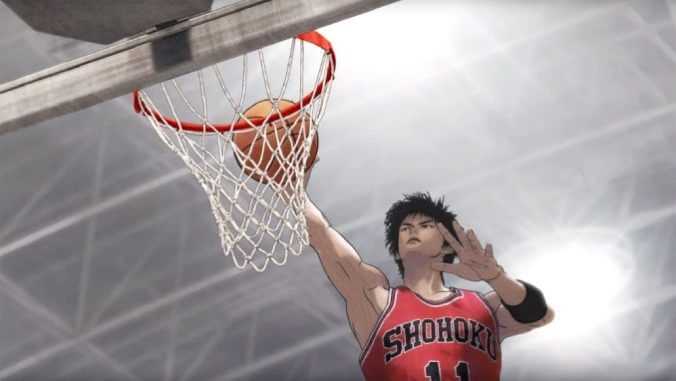 Takenori Akagi performing a dunk