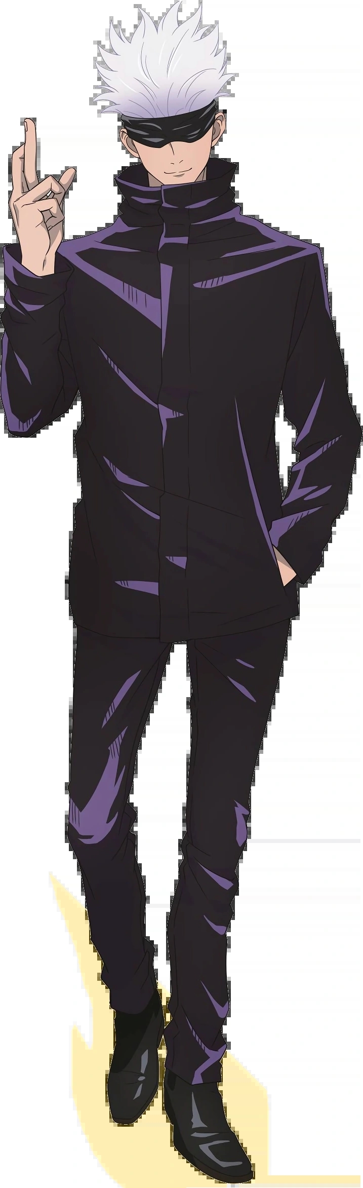 Satoru Gojo utilizing Reverse Cursed Technique