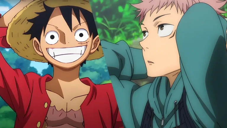 Luffy and Yuji comparison