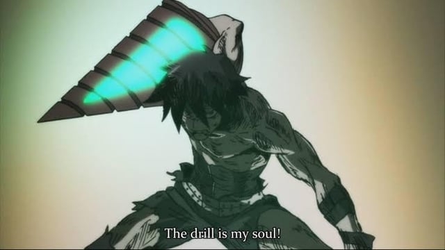 Simon manifesting a Spiral Power drill from his body