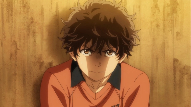 Ashito Aoi frustrated during training