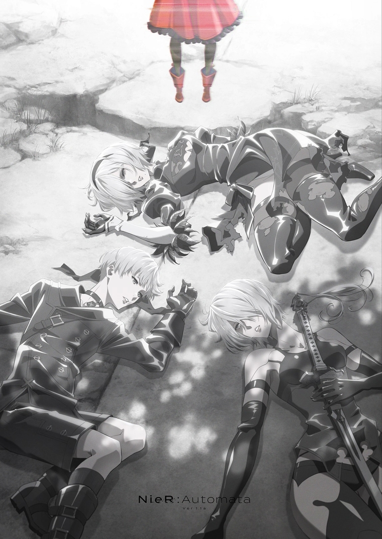 Promo art showing Lily with main cast