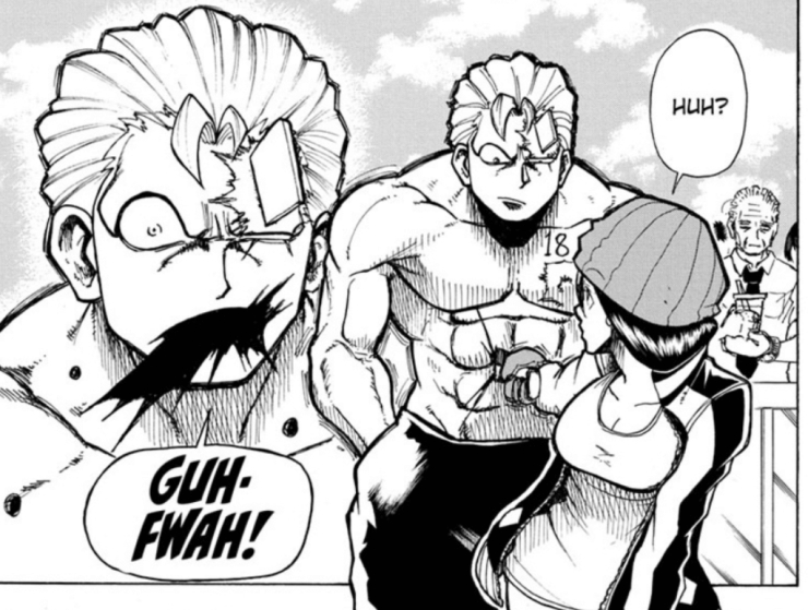 Andy and Fuuko have an intense conversation